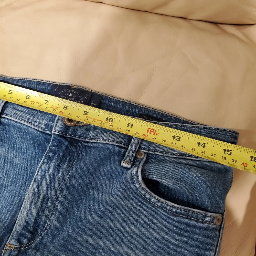 Lucky brand 8 high rise denim distressed jeans stretch pants bridgette skinny - Picture 15 of 15